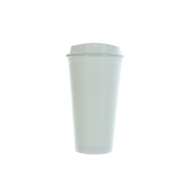 Blank Reusable Hot Cup With Lid, Reusable Coffee Cup Blank, 470ml See  Description for Discount Code 