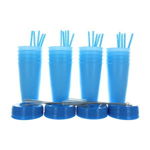 TodoBlanks Light Blue Color Changing Cups - 20 Pack
