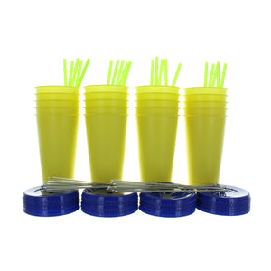 TodoBlanks Yellow Color Changing Cups - 20 Pack