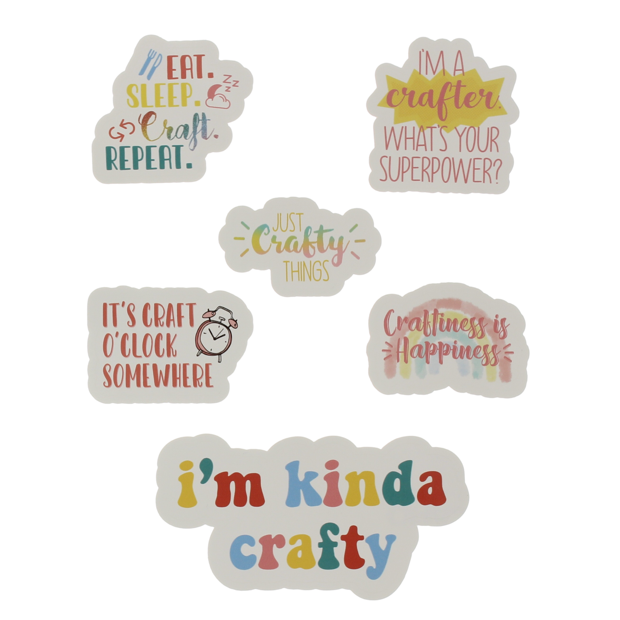 TodoBlanks 'Happy Crafter' Sticker Set